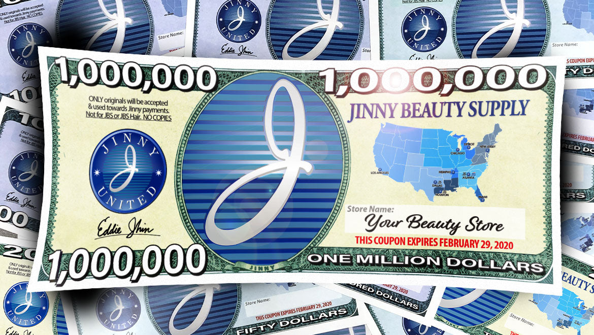 Jinny's Loyal Customers Receive over $1 Million in Jinny Money Orders