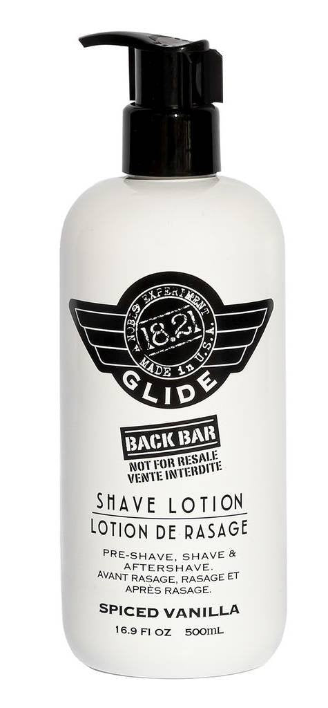 1821 GLIDE SHAVE LOTION SPICED VANILLA 16.9 OZ