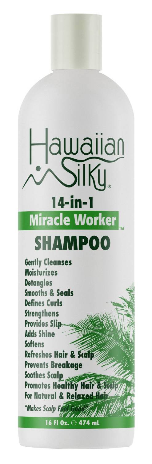 H/SILKY MIRACLE WORKER SHAMPOO 16 OZ