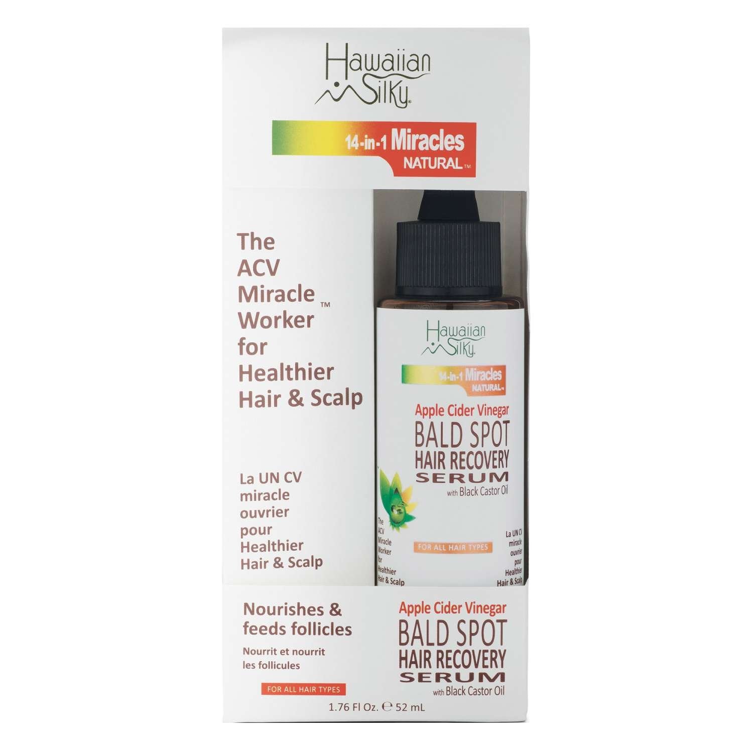 H/SILKY 14 IN 1 ACV BALD SPOT SERUM 1.76 OZ
