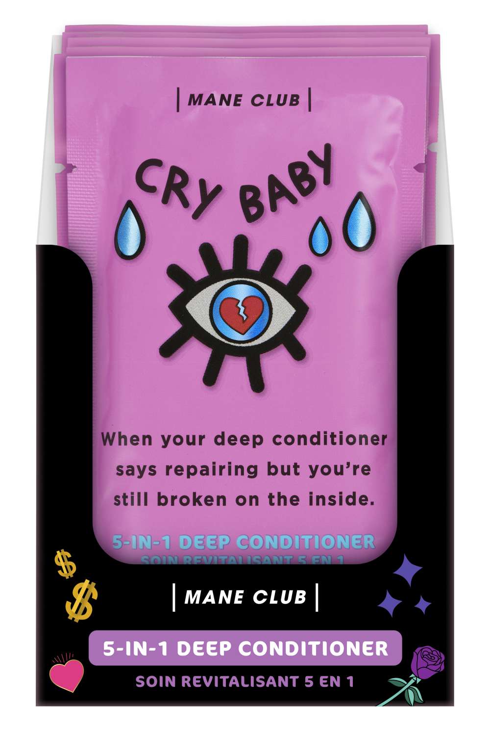 MANE CLUB PK 6/DP CRY BABY