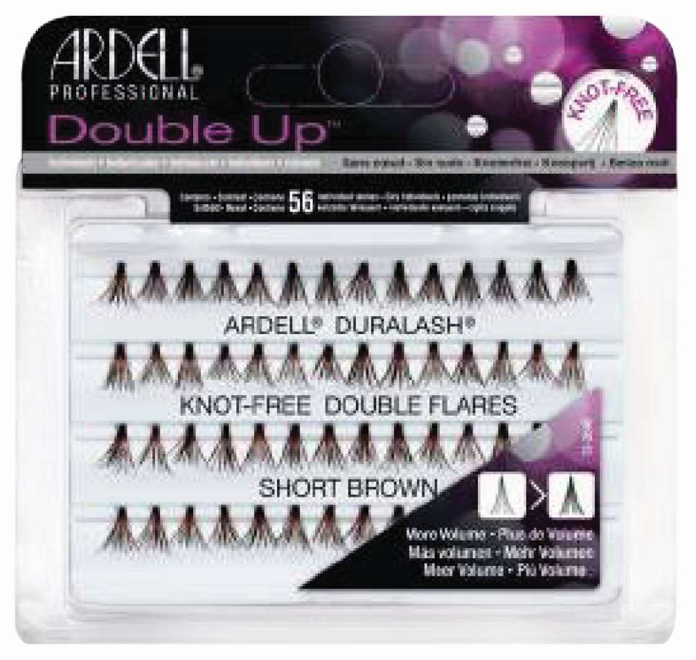ARDELL DOUBLE UP IND KNOT-FREE SHORT BRN