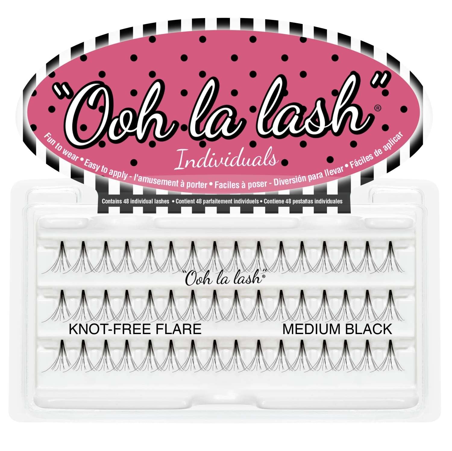 OOH LA INDIVIDUALS KNOT FREE MEDIUM BLACK