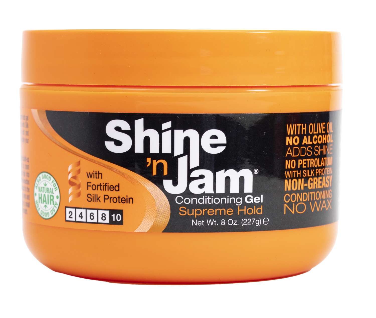 SHINE N JAM GEL [SUPREME HOLD] 8 OZ