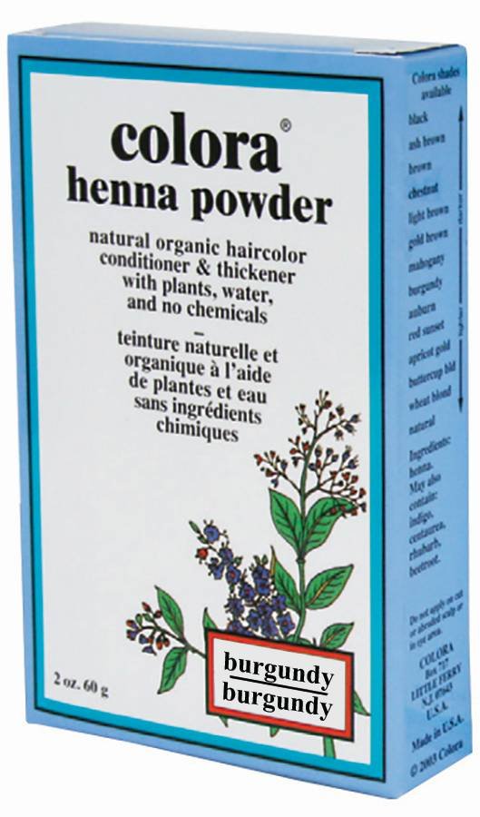COLORA HENNA POWDER [BURGUNDY] 2 OZ