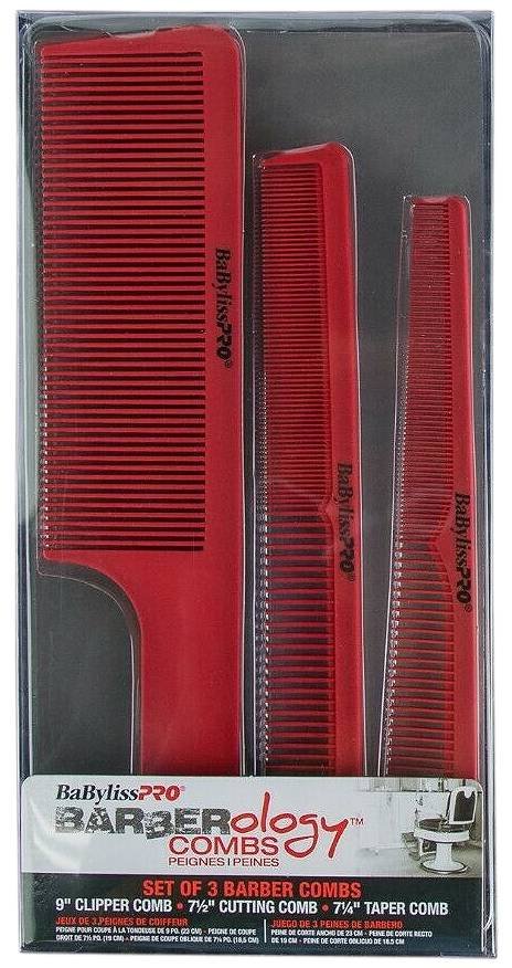 BABYLISS BARBER COMB SET