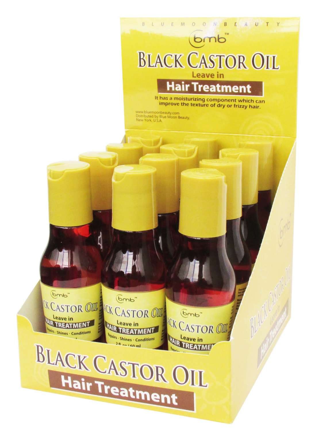 BMB HAIR OIL [BLK CASTOR] 12/D