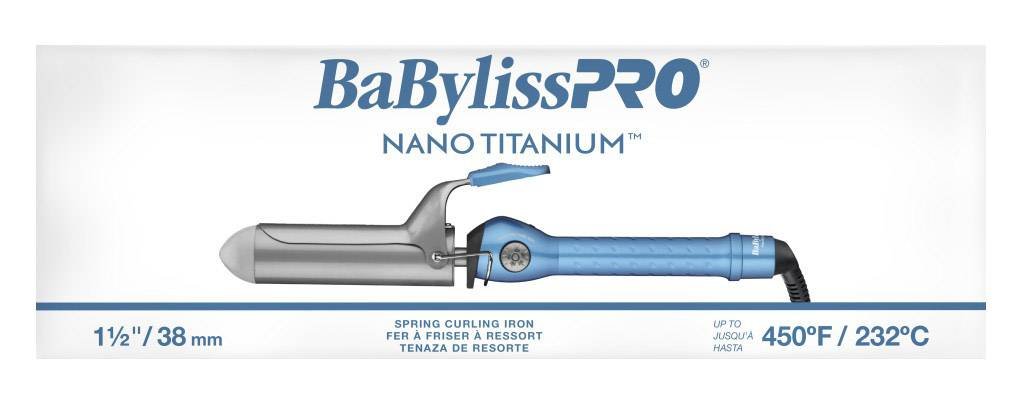 BABYLISS N/T SPRING IRON 1 1/2 IN