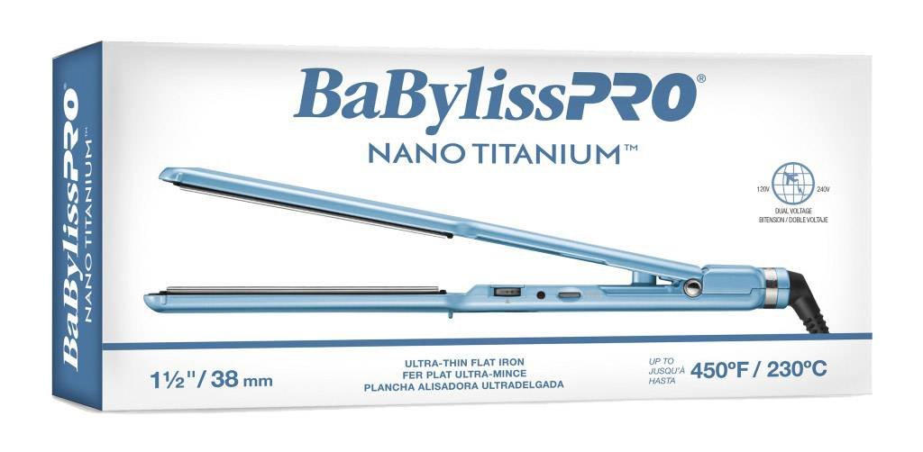 BABYLISS N/T F/IRON ULTRA THIN 1 1/2 IN