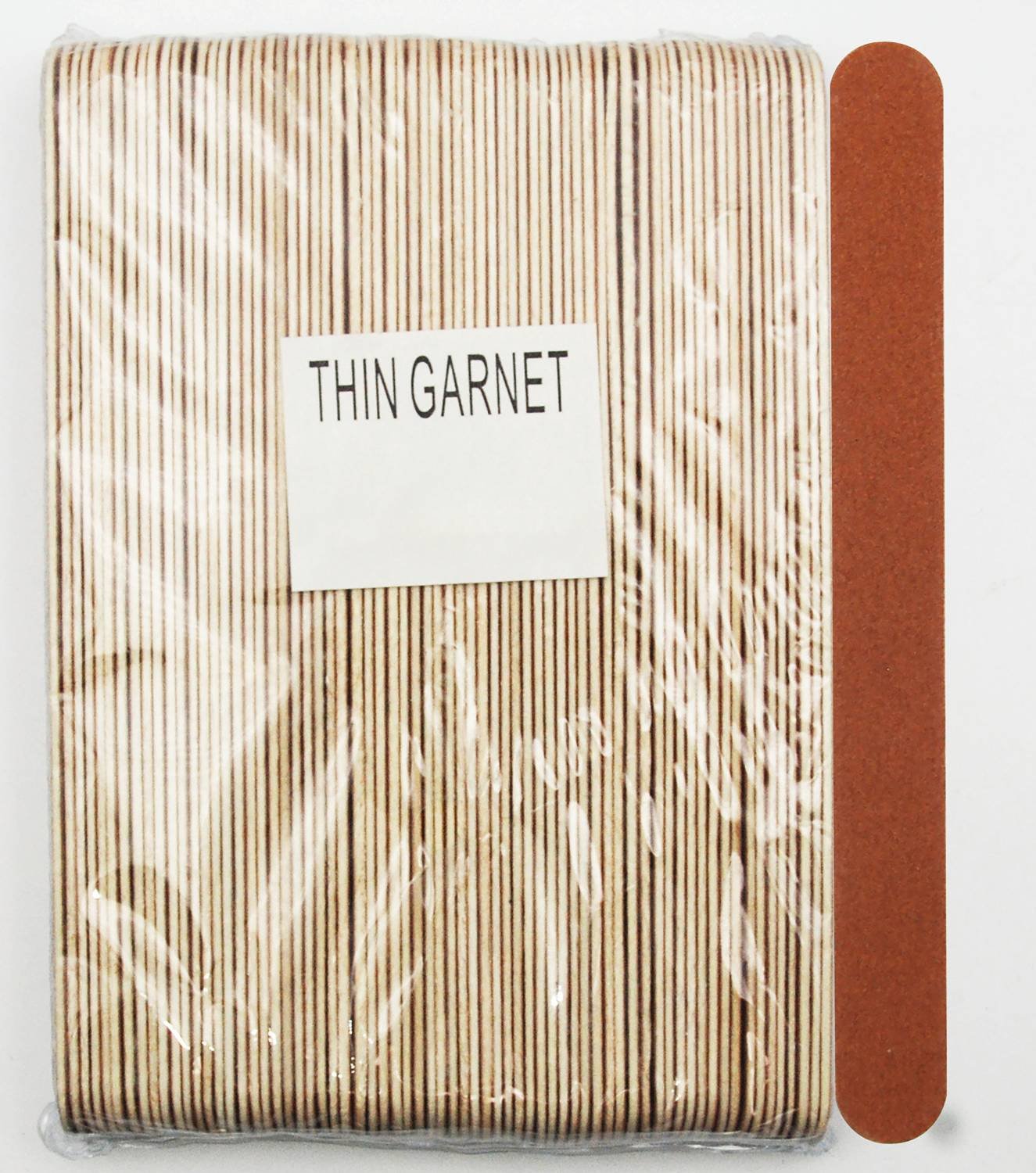 DREAM EMERY BOARD THIN 100PC/PK GARNET