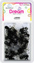 DREAM BEAD 8MM 200PC BL/CLR