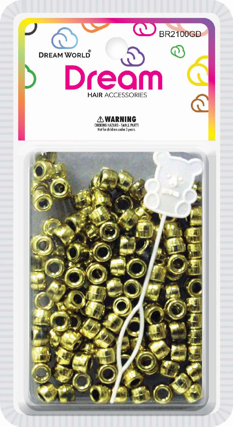 DREAM BEAD 8MM 200PC GOLD