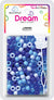 DREAM BEAD 8MM 200PC MIX/BLUE