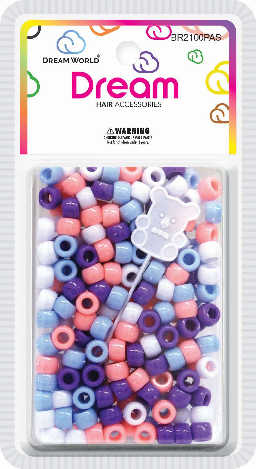 DREAM BEAD 8MM 200PC PASTEL