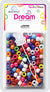 DREAM BEAD 8MM 200PC SOLID AB