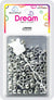 DREAM BEAD 8MM 200PC SILVER