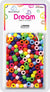 DREAM BEAD 8MM 500PC ASST