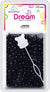 DREAM BEAD 8MM 500PC BLACK