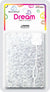 DREAM BEAD 8MM 500PC CLEAR