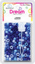 DREAM BEAD 8MM 500PC MIX BLUE