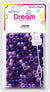 DREAM BEAD 8MM 500PC MIX PURP