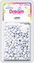 DREAM BEAD 8MM 500PC WHITE