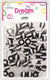 DREAM BEAD 16MM STRIPE 70PC BLACK