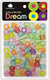 DREAM BEAD 16MM LUMINOUS 70PC CLR ASST