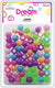 DREAM BEAD DOTS 15MM  70P MIX PASTEL