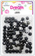 DREAM BEAD I LOVE JESUS 14MM 80PCS BLACK/C