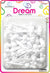 DREAM BRT#16 CHUBBY RIBBON 24P WHITE