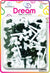 DREAM BRT#48 CHUBBY RIBN(S)60PC BLACK & WHITE