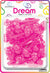 DREAM BRT#70 CREAMY RIBBON 32PC PINK MIX