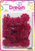 DREAM BRT#74 DAISY 12PC BURGUNDY