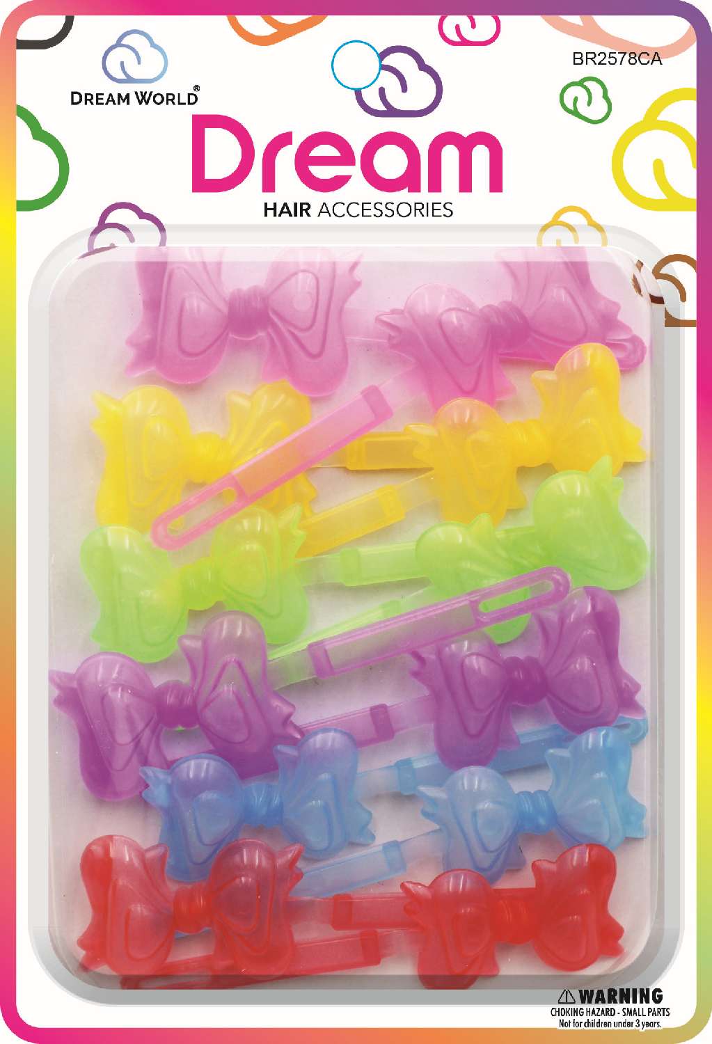 DREAM BRT #78 BOW RIBBON  15P C/ASST