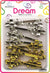 DREAM BRT #84 4 PETALS FLOWER 18P GS/SV