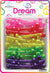 DREAM BRT #84 4 PETALS FLOWER 18P PEARL