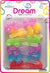 DREAM BRT #88CURLY RIBBON 16P C/ASST