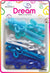 DREAM BRT #89 LONG TAIL  15P MIX BLUE