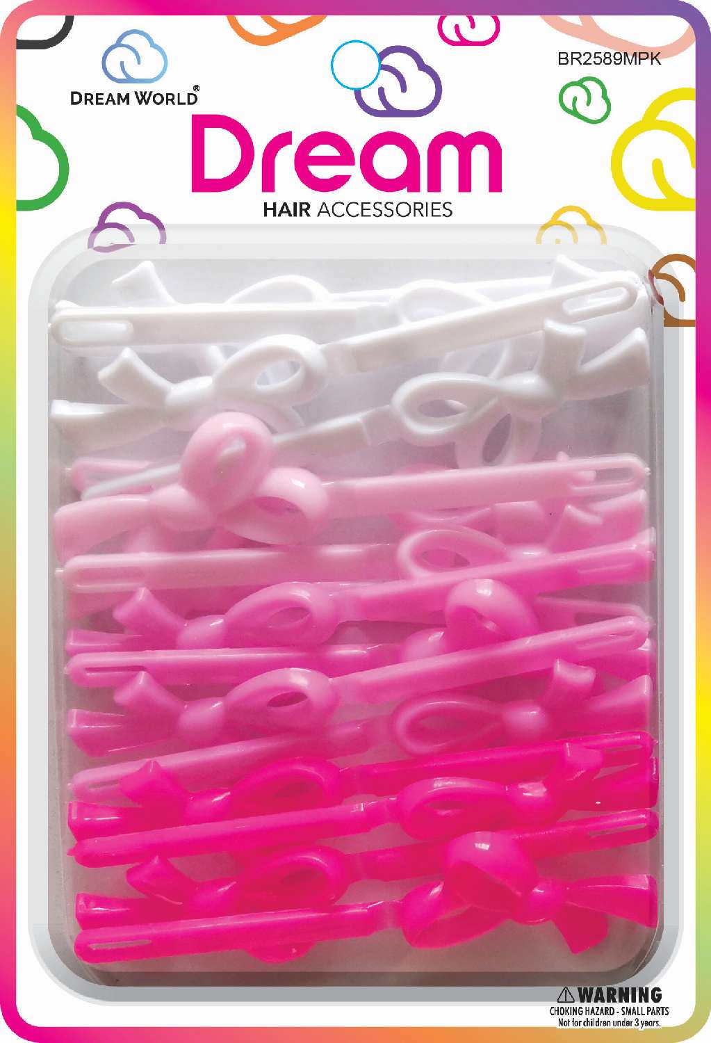 DREAM BRT #89 LONG TAIL  15P MIX PINK