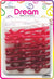 DREAM BRT #89 LONG TAIL  15P MIX RED