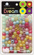 DREAM BEAD 14MM LUMINOUS 100PC PASTEL
