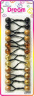 DREAM P/T 16MM 12PC BRW ASST