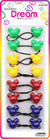 DREAM P/T 20MM 8PC MOUSE SOLID/ASST