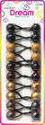 DREAM P/T 20MM 10PC BRW ASST