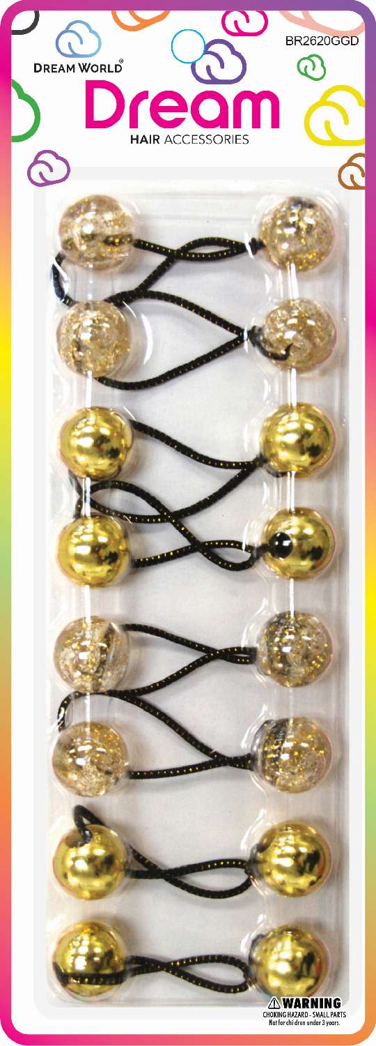 DREAM P/T 20MM 10PC G/GOLD