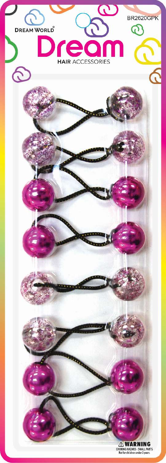 DREAM P/T 20MM 10PC G/PINK