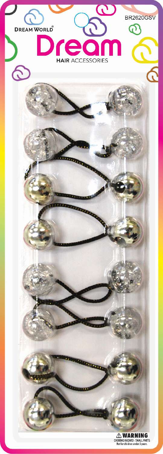 DREAM P/T 20MM 10PC G/SILVER