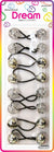 DREAM P/T 20MM 10PC G/SILVER