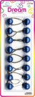 DREAM P/T 20MM 8PC METALIC BLUE
